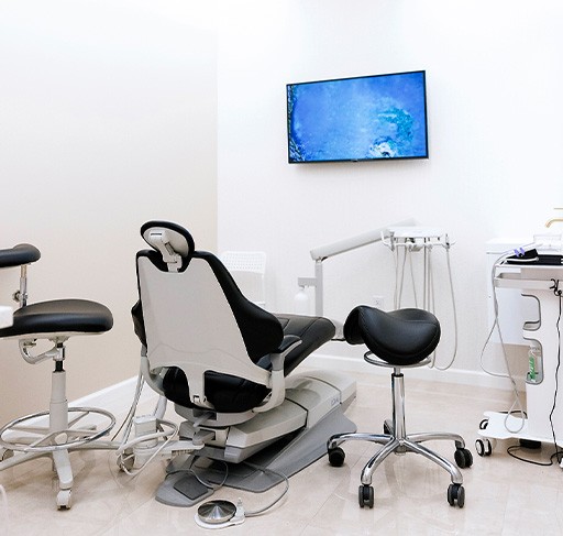 Dental office front desk