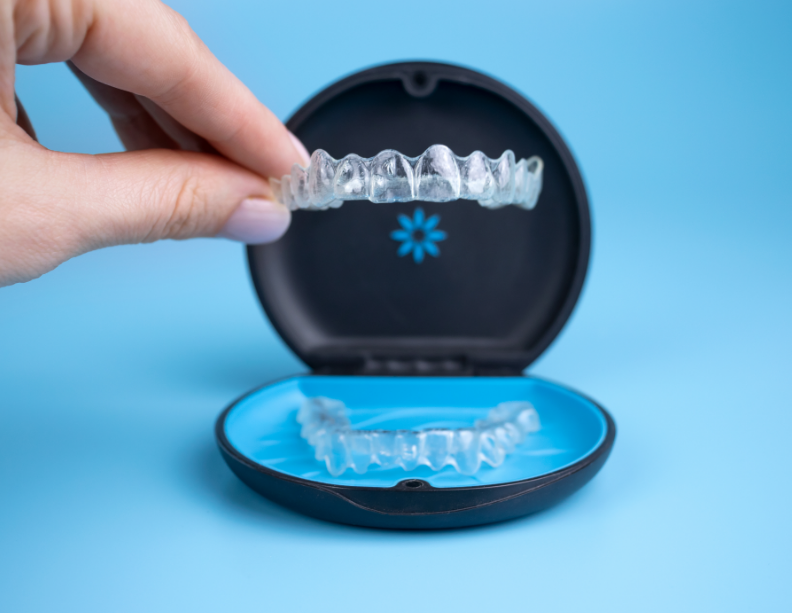 Invisalign in tray